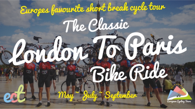 Europe's best short break cycle tour - the London To Paris bike ride