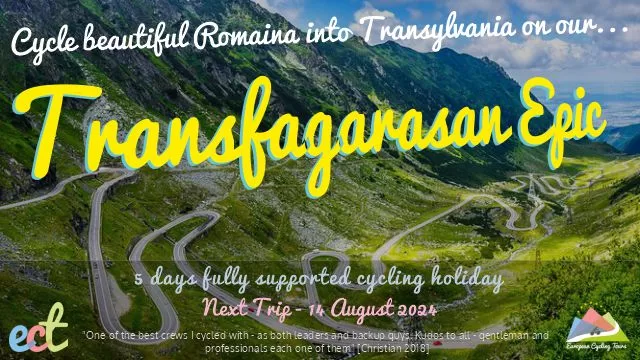 The best cycling holiday in Romania cycling over the Transfagarasan highway into Transylvania