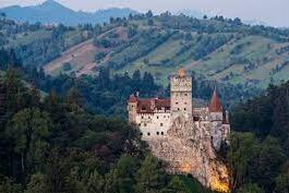 Cycling in Transylvania to Bran castle