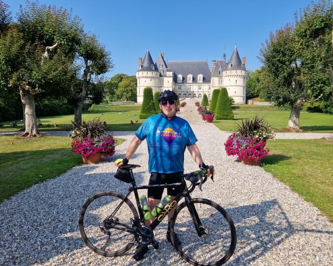 Cycling holiday in France visiting historic landmarks and towns with cycle tour company, European Cycling Tours