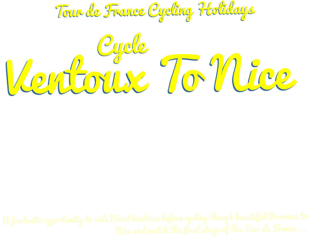 Tour de France cycling holiday 2024