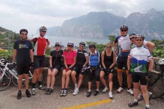 Riding as a group is much better fun when cycling in Europe on a cycling holiday.