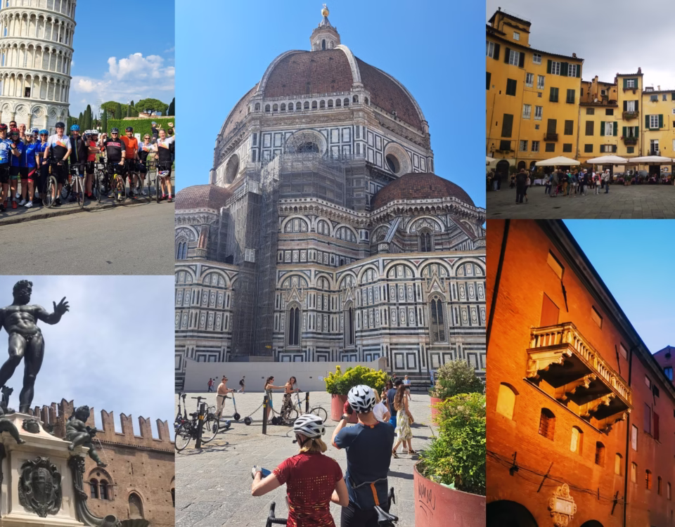 Ride through breathtaking scenery and historic cities while you ride across Italy on this fully managed and supported (with guides) cycling holiday from Venice to Pisa with luxury cycling holiday organizer, European Cycling Tours - one of the best experiences you will ever have!