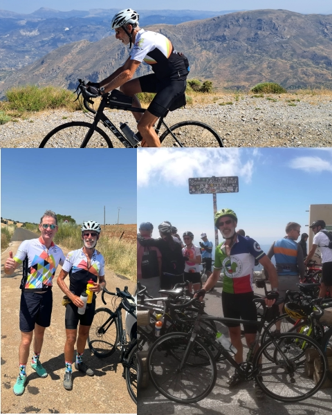 John chapman ride leader and support guide for european cycling tours team