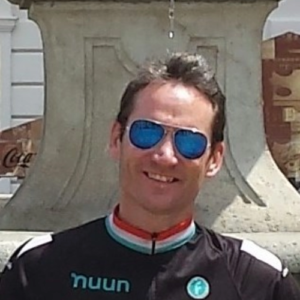 Jason, Director of European Cycling Tours, sharing his expertise with a group of cyclists