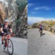 Group of cyclists climbing sa calobra on a supported majorca cycling holiday