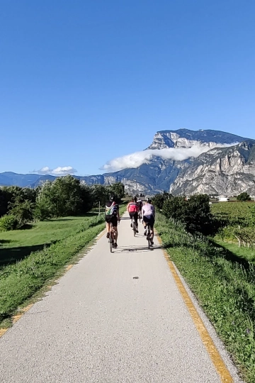 The inn river valley in the austrian alps featuring a smooth cycleway ideal for guided trans alpine cycling providing pure exhilaration for pedalling cyclists discover our organised catalogue of itineraries