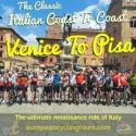 Piazza Maggiore in Emilia-Romagna featuring a historic paved piazza for organized road cycling providing joyful cultural wonder for cyclists enjoying the square; explore our guided Italy coast to coast cycling departures.